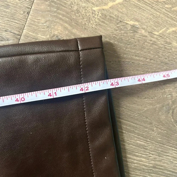 brown leather pants - Picture 4 of 5